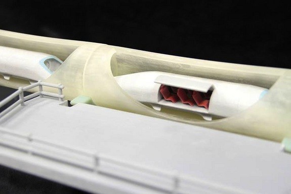 3D макет Hyperloop