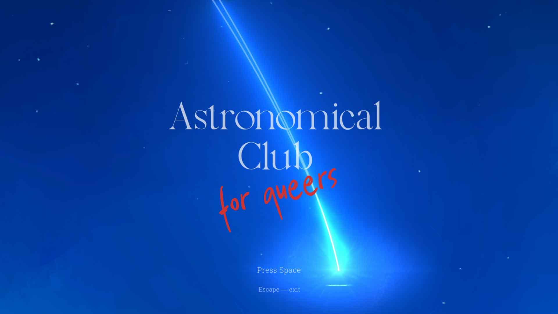 نقد و بررسی Astronomical Club For Queers