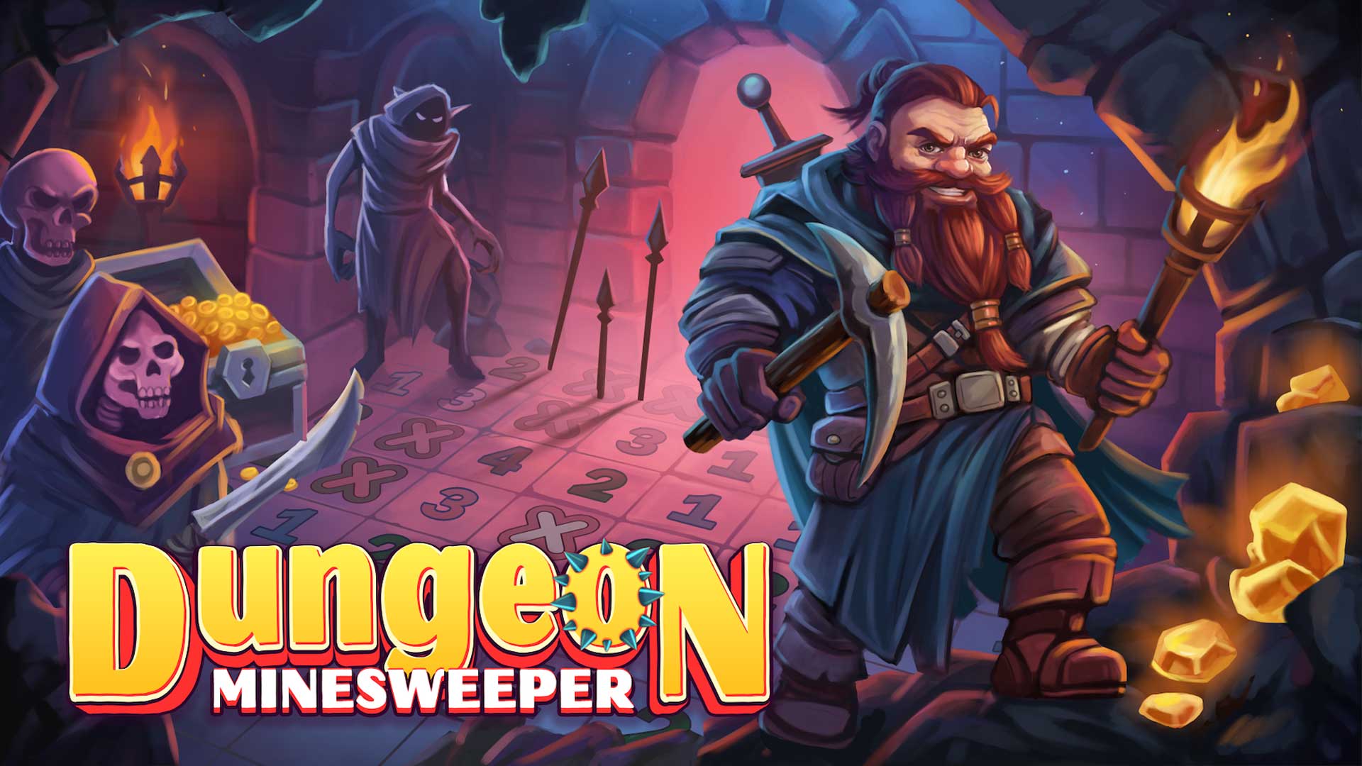 نقد و بررسی بازی Dungeon Minesweeper
