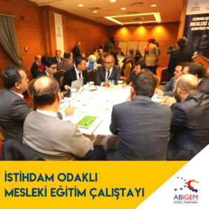 Read more about the article İstihdam Odaklı Mesleki Eğitim Çalıştayı