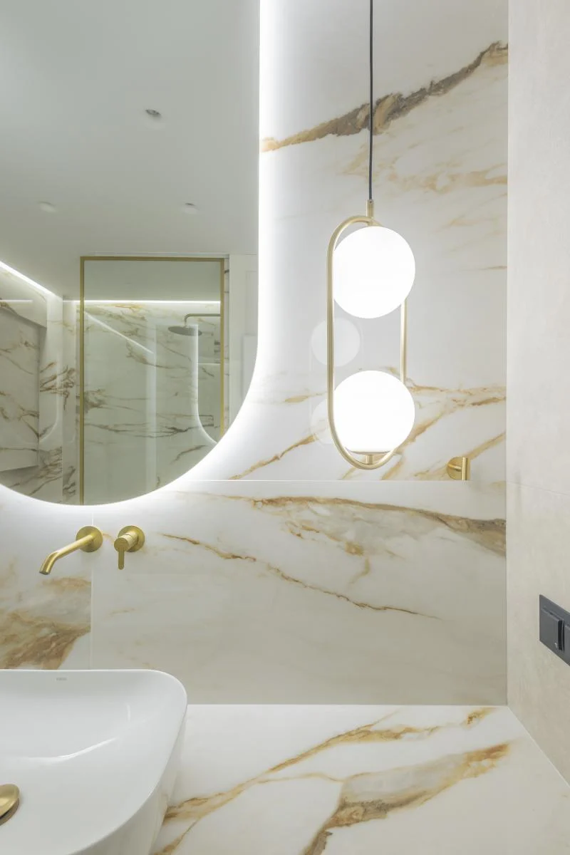 Bagni eleganti in appartamento, Grecia