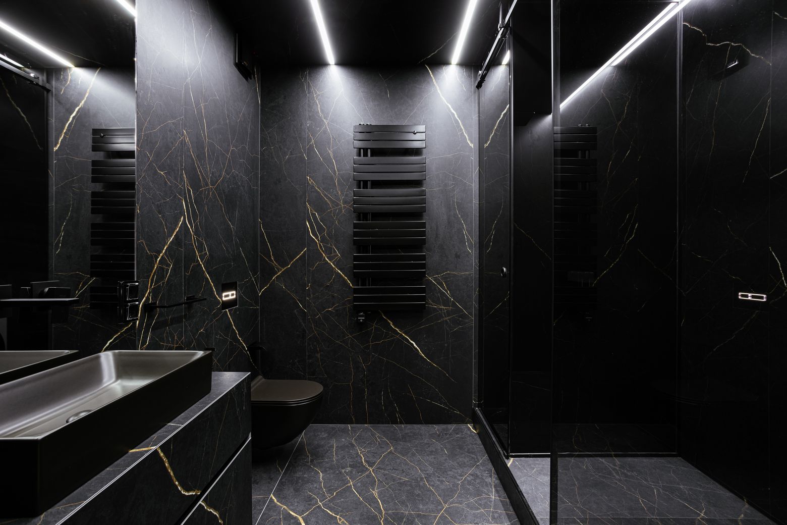 Bagno in penthouse