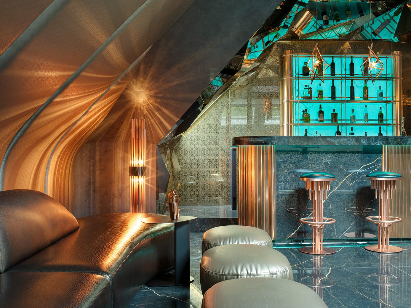 Bar in villa privata a Bromley, UK
