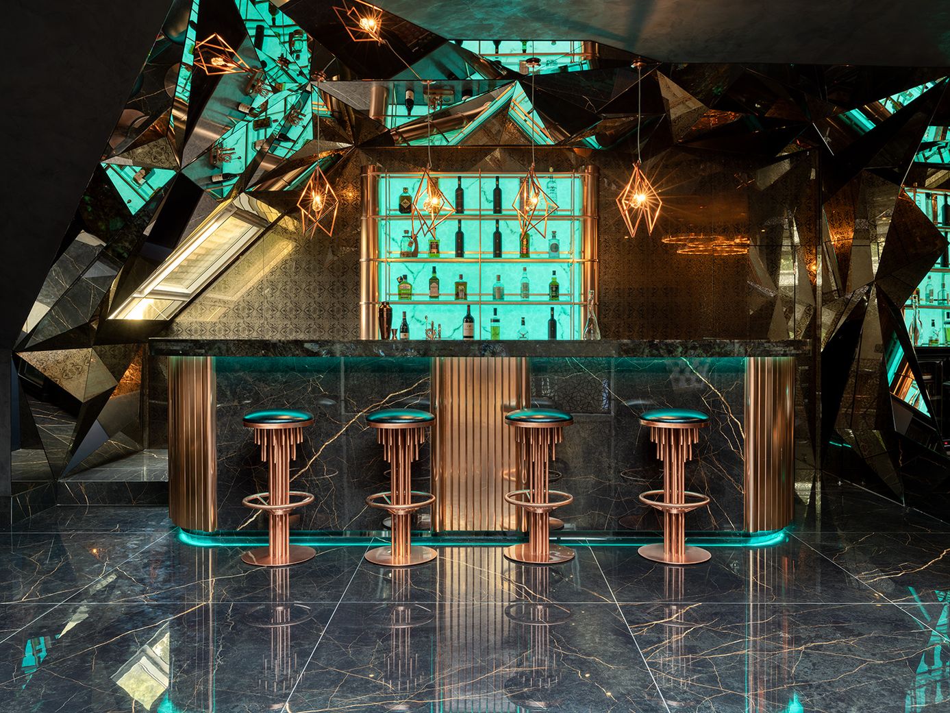 Bar in villa privata a Bromley, UK