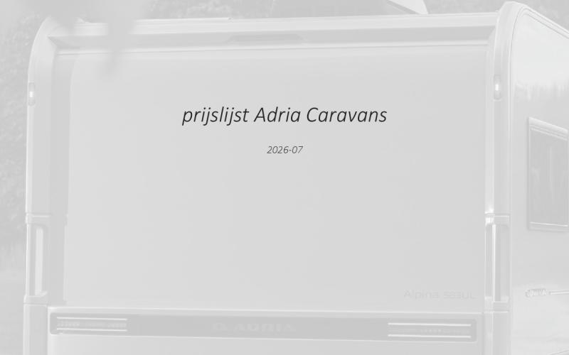 Prijslijst 2026-07