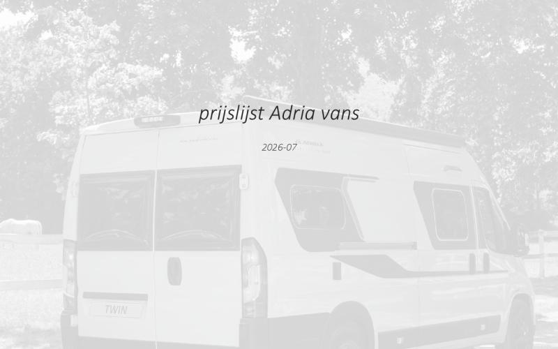 Prijslijst 2026-07