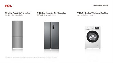 TCL презентует в России холодильники TRF-315 и TRF-520 с системой No Frost, а также стиральную машину Серии F6