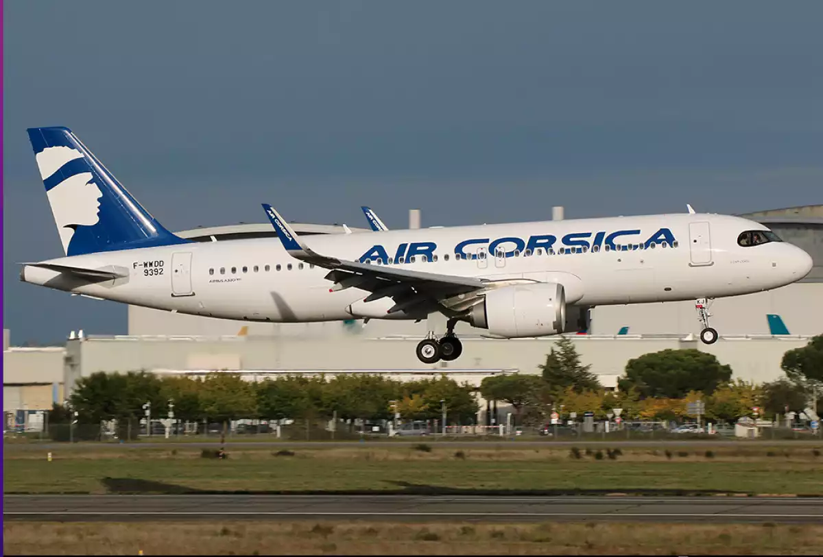 Air Corsica renouvellement de la flotte avec l’ajout de deux Airbus A320neo
