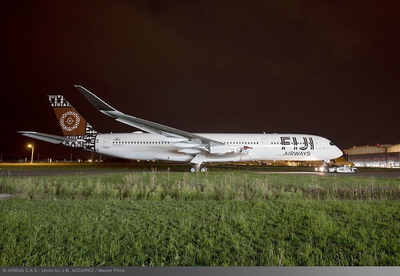 L'Airbus A350-900 se prépare pour Fiji Airways