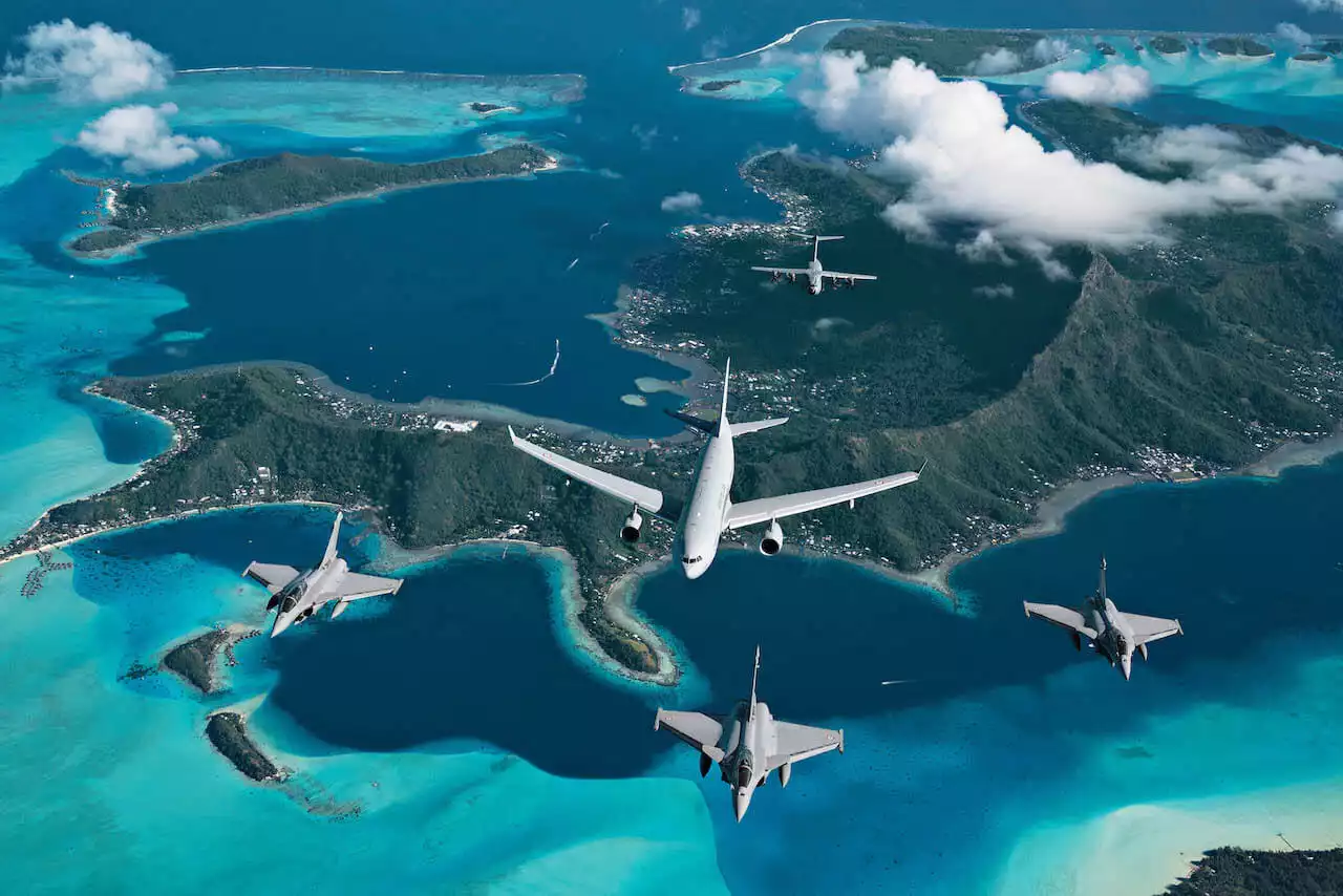 Défense : dispositif aérien français inédit dans le Pacifique