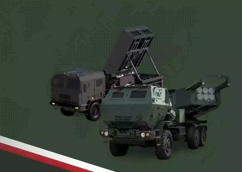 Le futur binôme de lance-roquettes multiples polonais : M142 HIMARS et K239 Chunmoo.