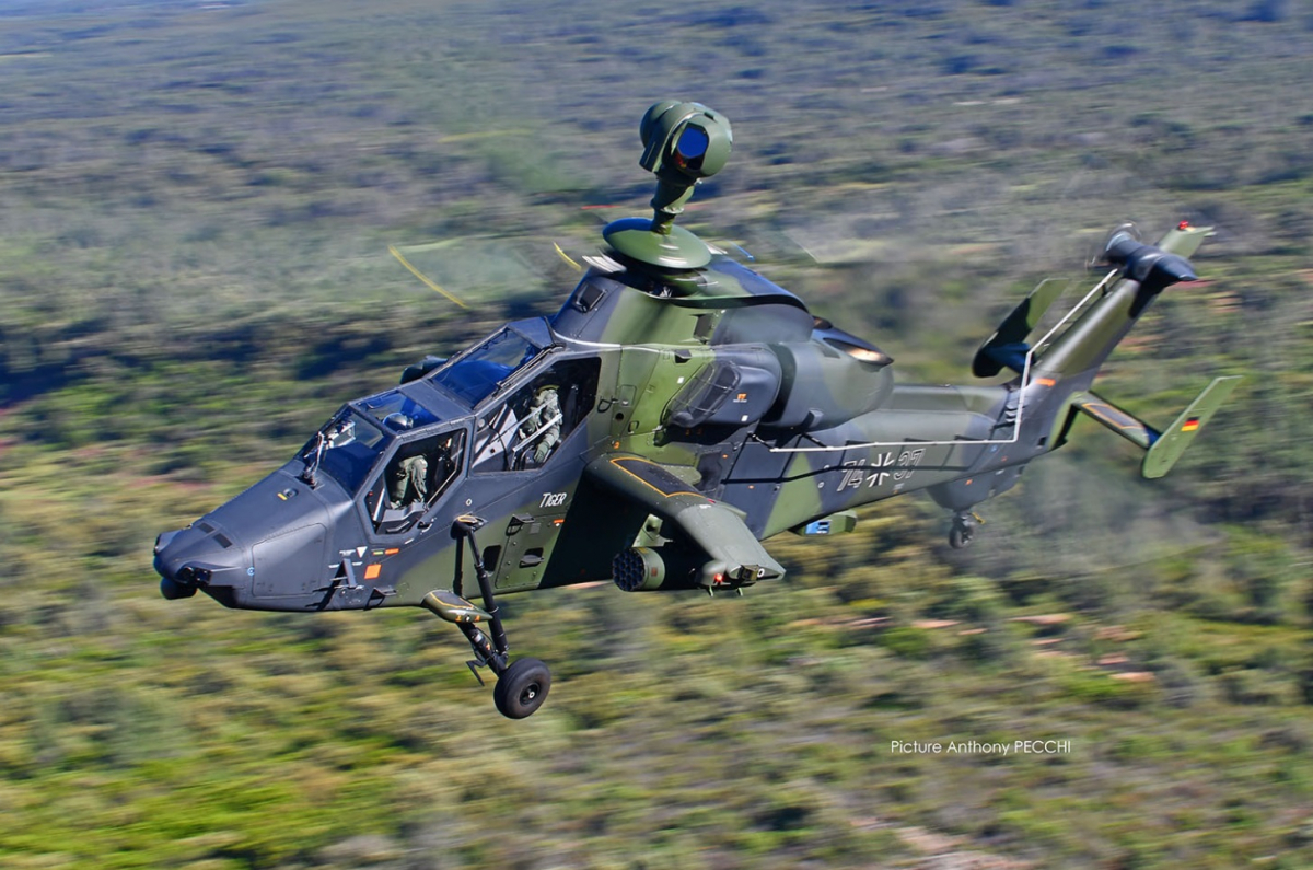 L’hélicoptère d’attaque Tigre en version Mk III se dévoile