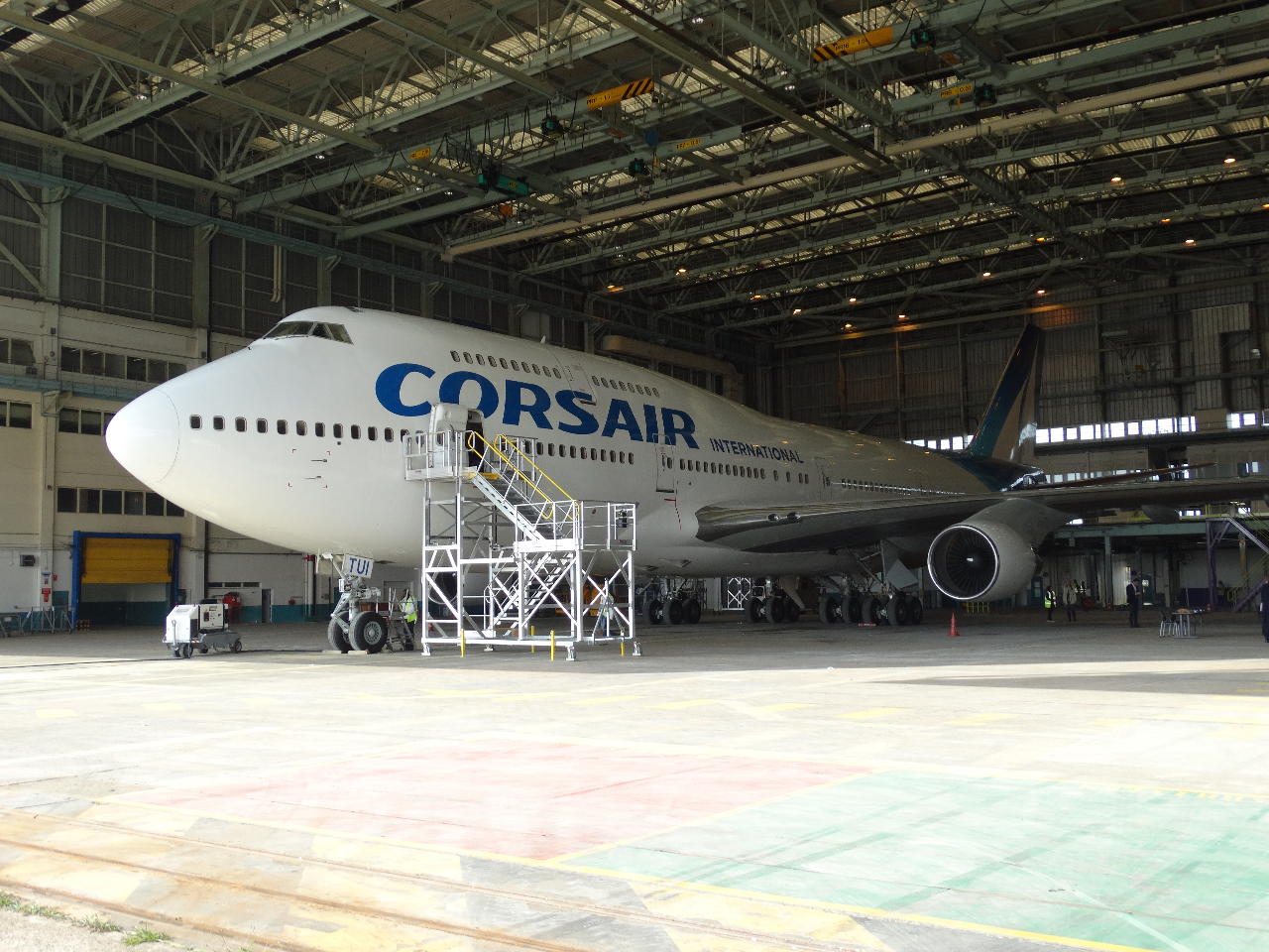 Corsair inaugure son hangar de maintenance à Orly sud