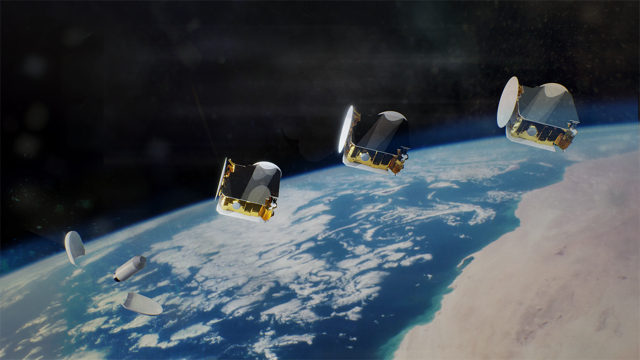 Trois satellites innovants commandés à Airbus
