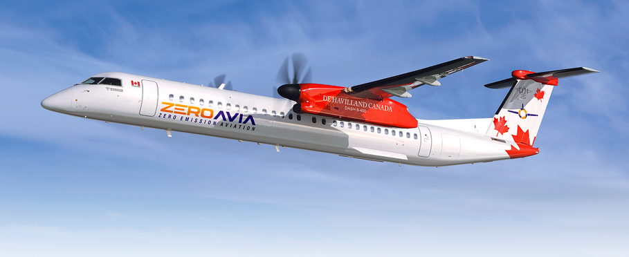 De Havilland Canada et ZeroAvia deviennent partenaires sur le Dash 8