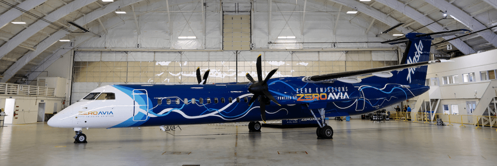 ZeroAvia et Alaska Airlines vont développer un Q400 à motorisation hydrogène électrique