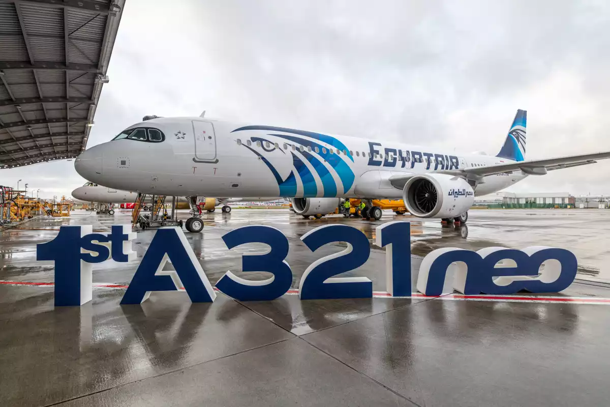 EgyptAir reçoit le premier Airbus A321neo d'Afrique