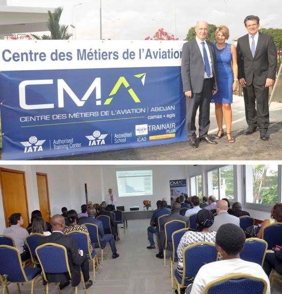 Inauguration du Centre des Métiers de l'Aviation à Abidjan