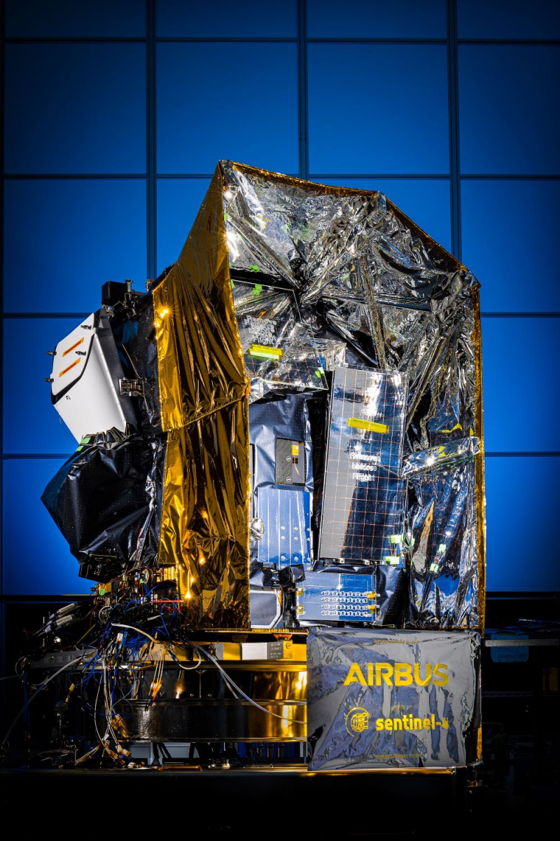 Airbus livre à l'ESA Sentinel-4, le premier instrument de surveillance de l'air