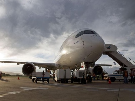 Maintenance en ligne A350 : AFI KLM E&M lance son offre de services