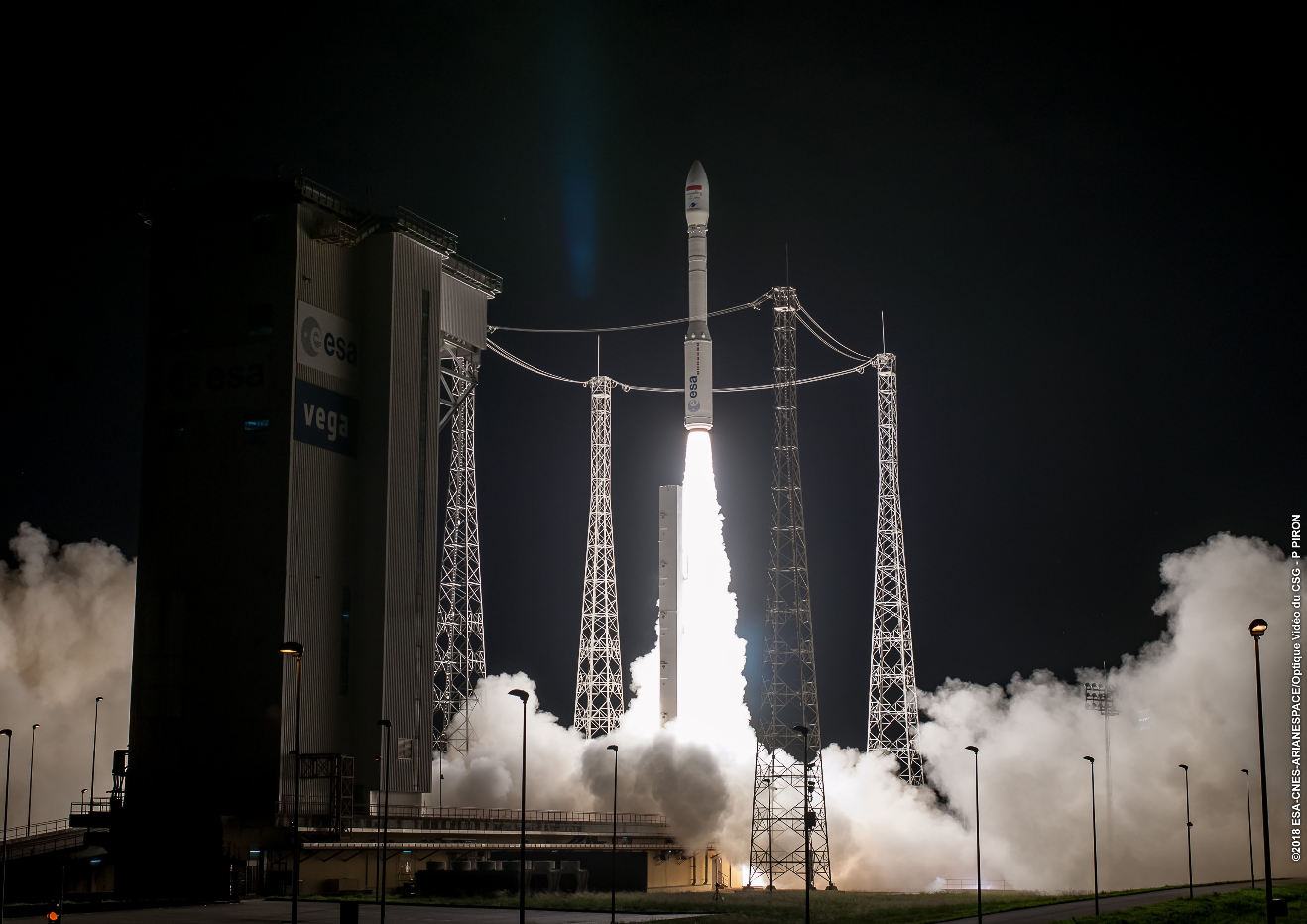 Arianespace launches Mohammed VI-B satellite on Vega