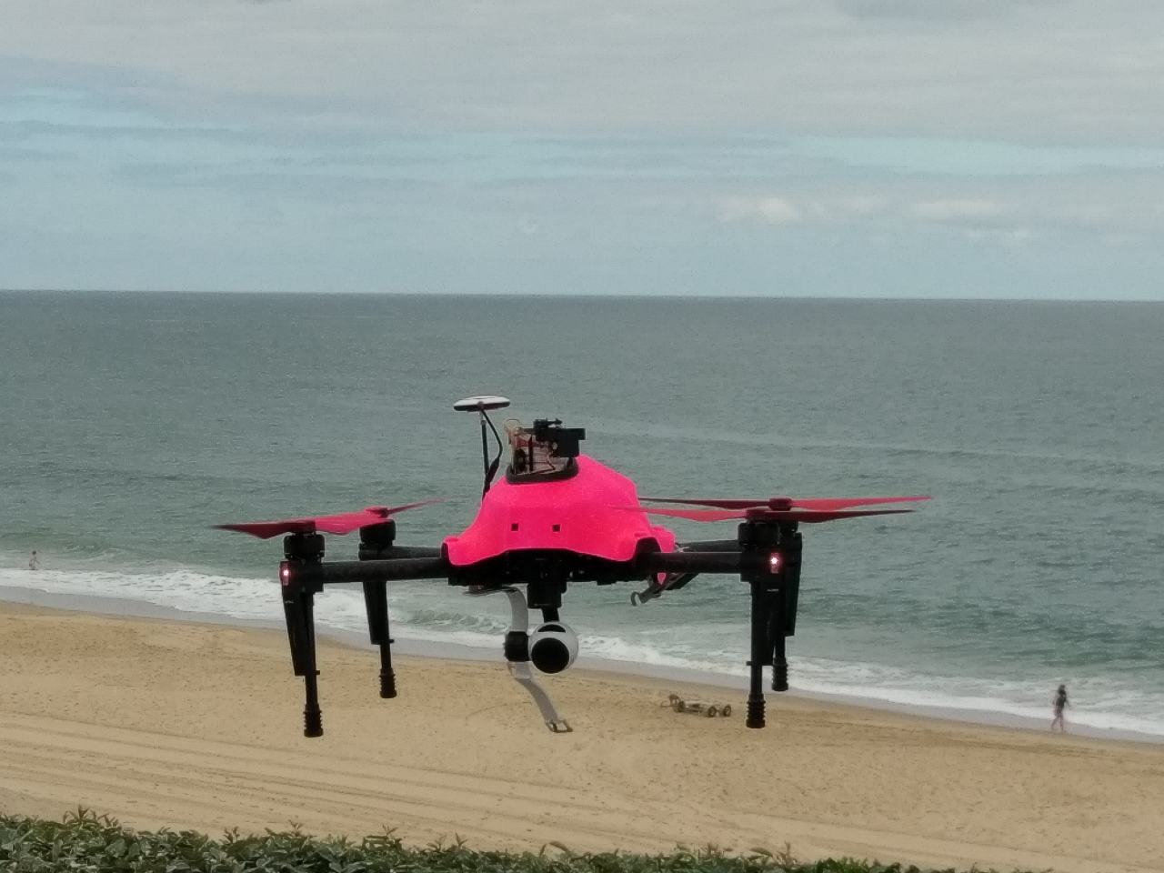 Nouvelles expérimentations cet été pour le drone Helper