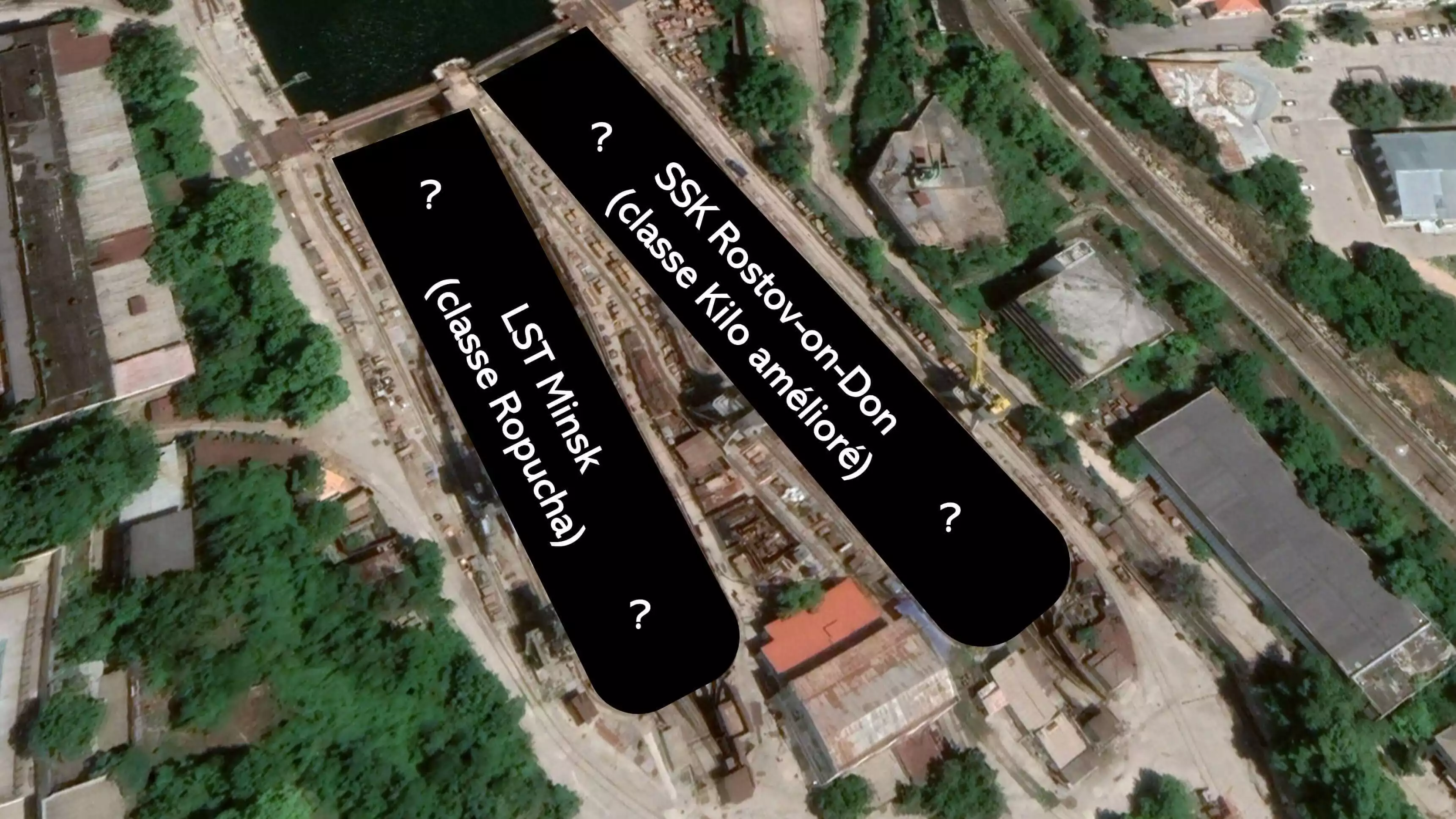 Frappes sur Sébastopol : confirmation par images satellites