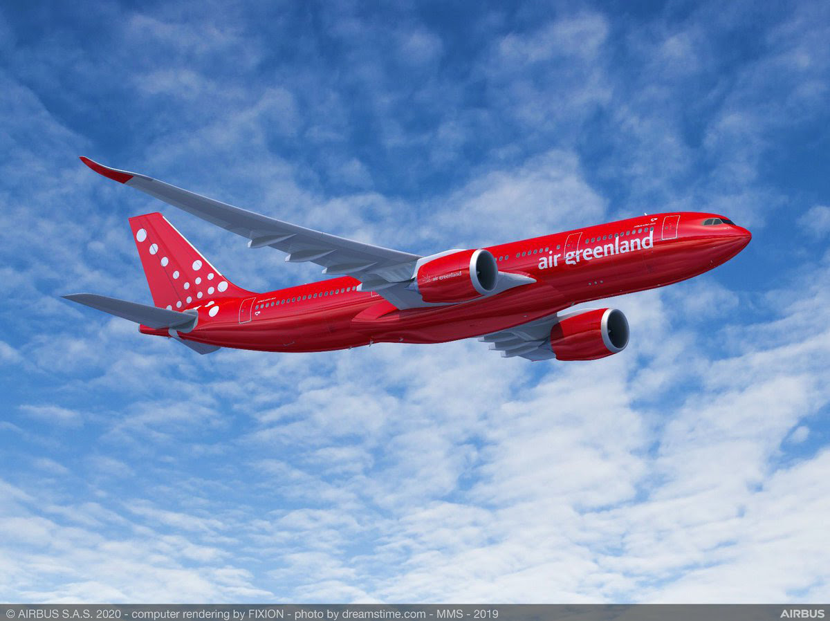 Airbus A330neo : le clin d'oeil d'Air Greenland
