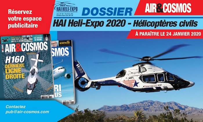 Hélicoptères civils le 24 janvier avant HAI Heli-Expo