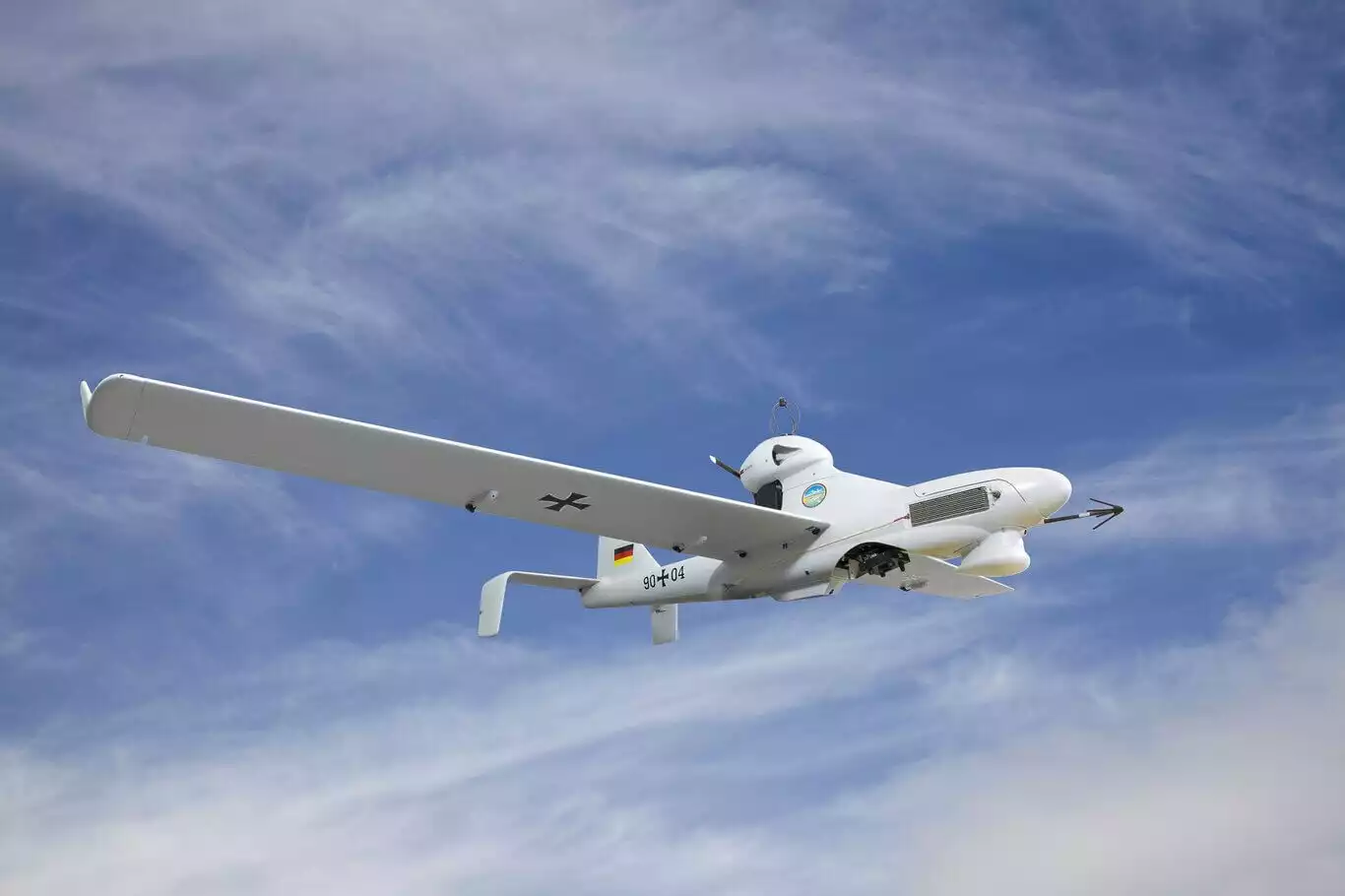 Selon son constructeur, le drone LUNA peut être lancé par catapulte sur presque tous les terrains.