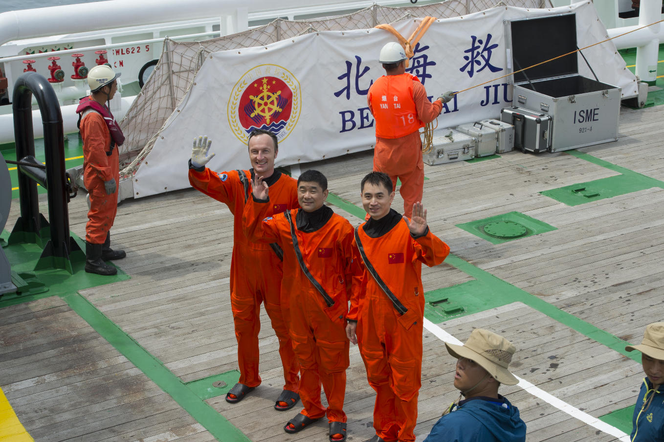 ESA and Chinese astronauts train together