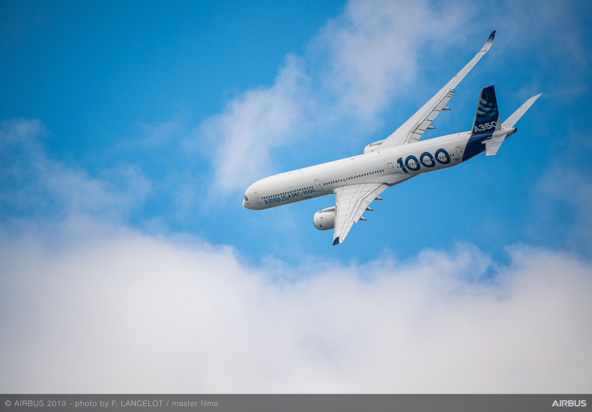 Airbus peut pousser l'A350-1000 à 480 passagers