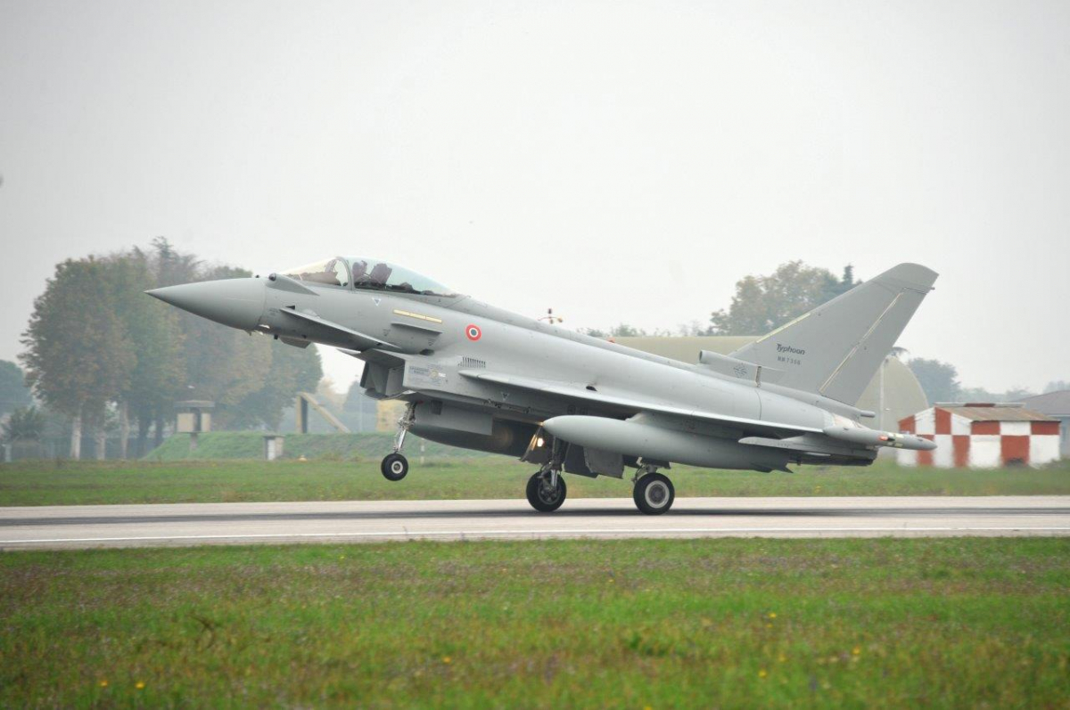 L'Italie réceptionne son dernier Eurofighter