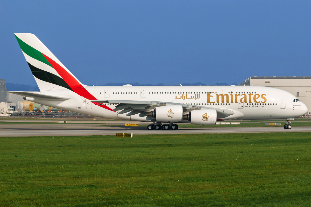 Emirates: un 3ème Airbus A380 à Londres Gatwick