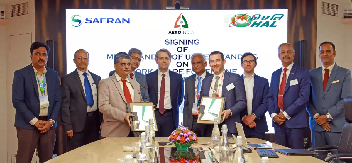 HAL et Safran signent un accord de répartition d’activités pour le développement du moteur de l’hélicoptère IMRH