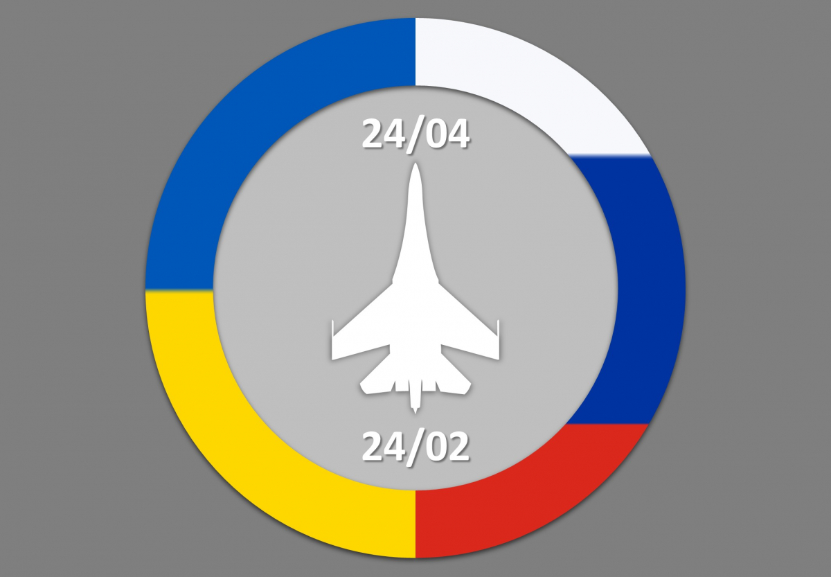 Deux mois de guerre en Ukraine : quelles pertes aériennes ?