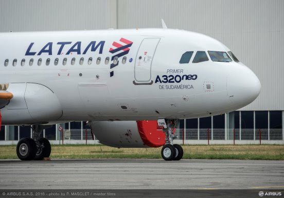 Latam Airlines commande 28 Airbus A320neo supplémentaires