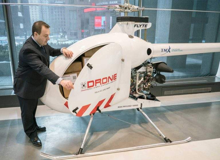 Drone Delivery Canada présente son nouveau drone cargo