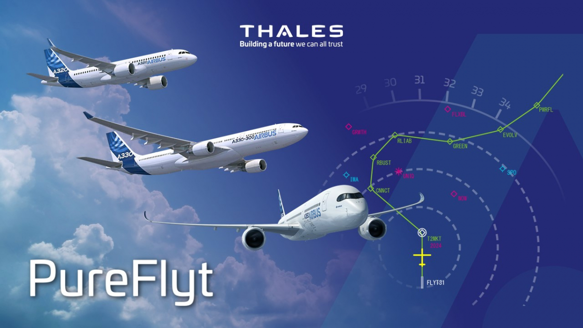 Thales sélectionné par Airbus pour son nouveau système de gestion de vol