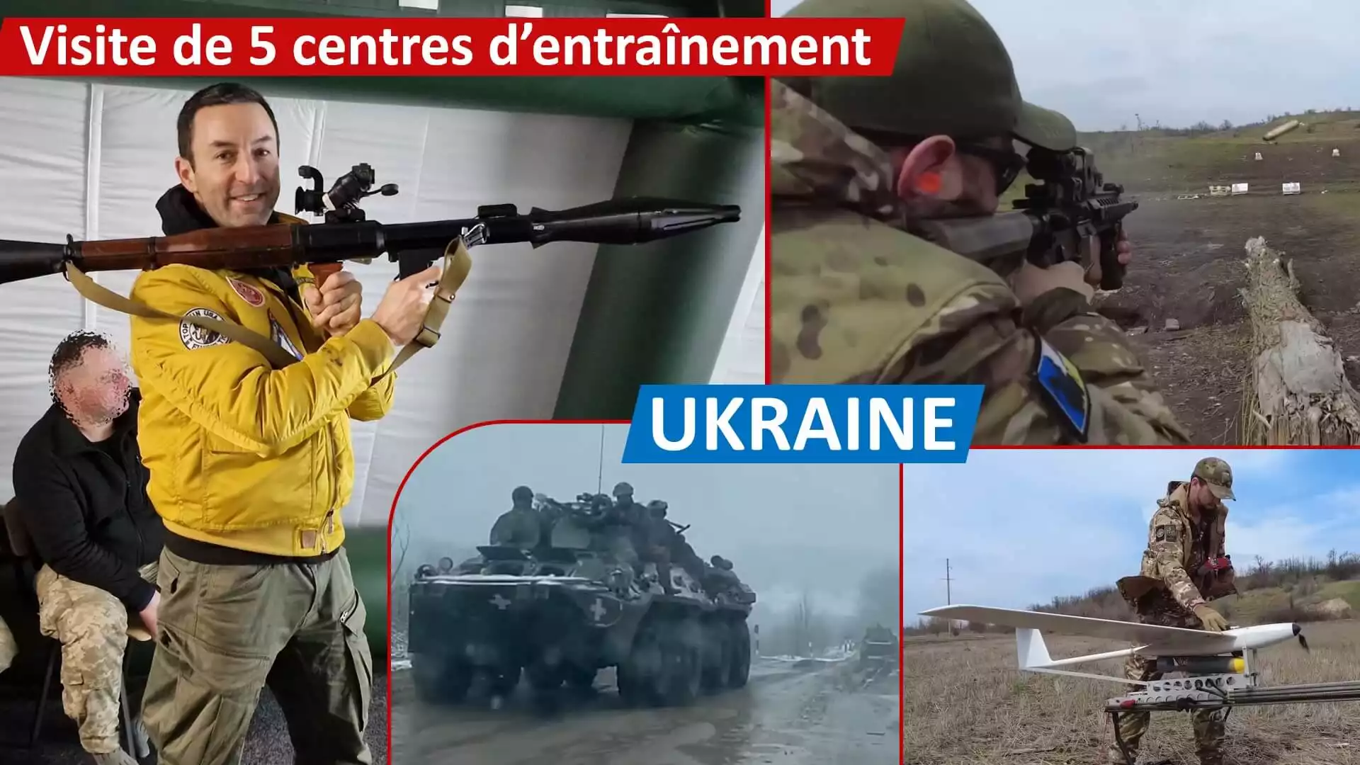 [UKRAINE] Visite de 5 centres d'entraînement militaire: champs de tir avec Berlioz Team, blindés...