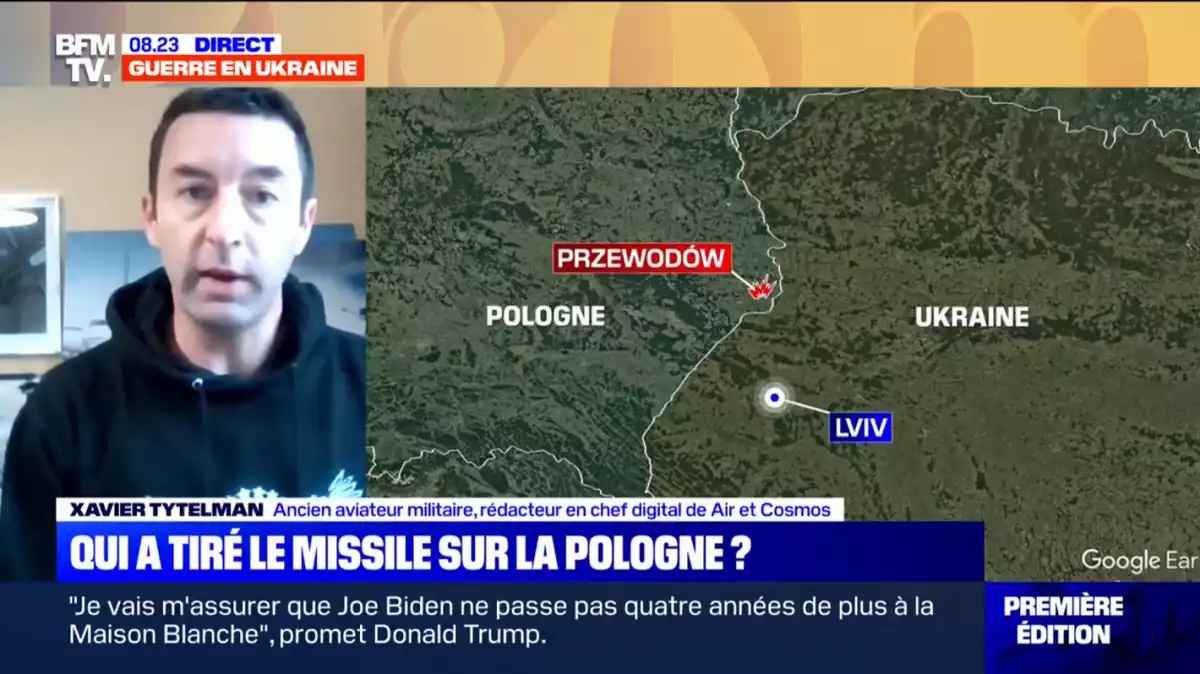 Missile tombé en Pologne - il s'agissait finalement un S-300 ukrainien de défense aérienne