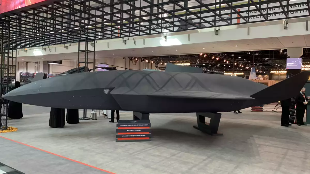 Nouveau drone futuriste pour l'industriel émirati EDGE Group