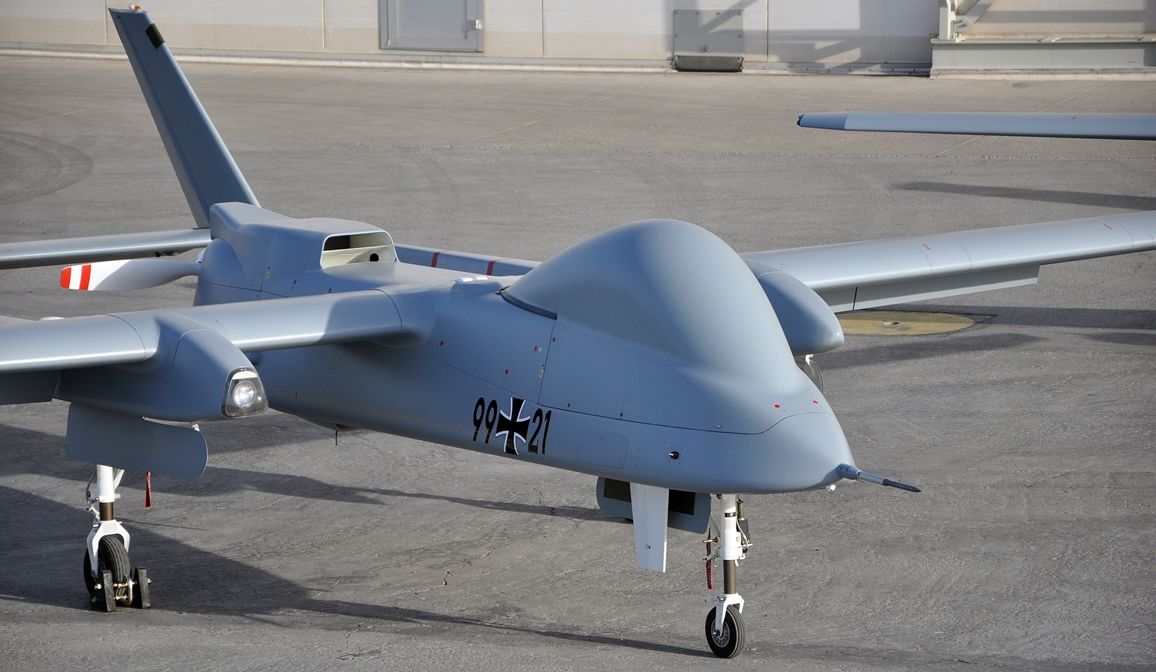 German Heron 1 UAV completes one year in Mali