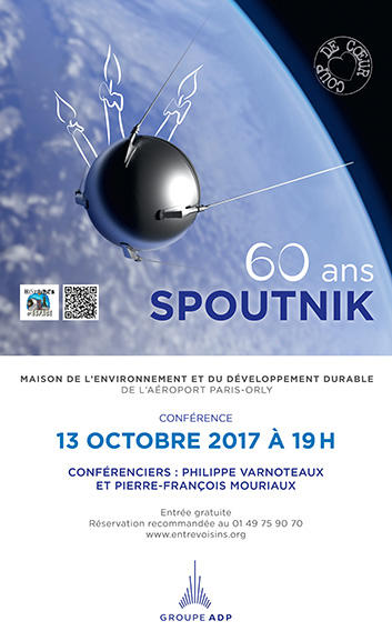 Conférence « Spoutnik, 60 ans ! » à Orly le 13 octobre