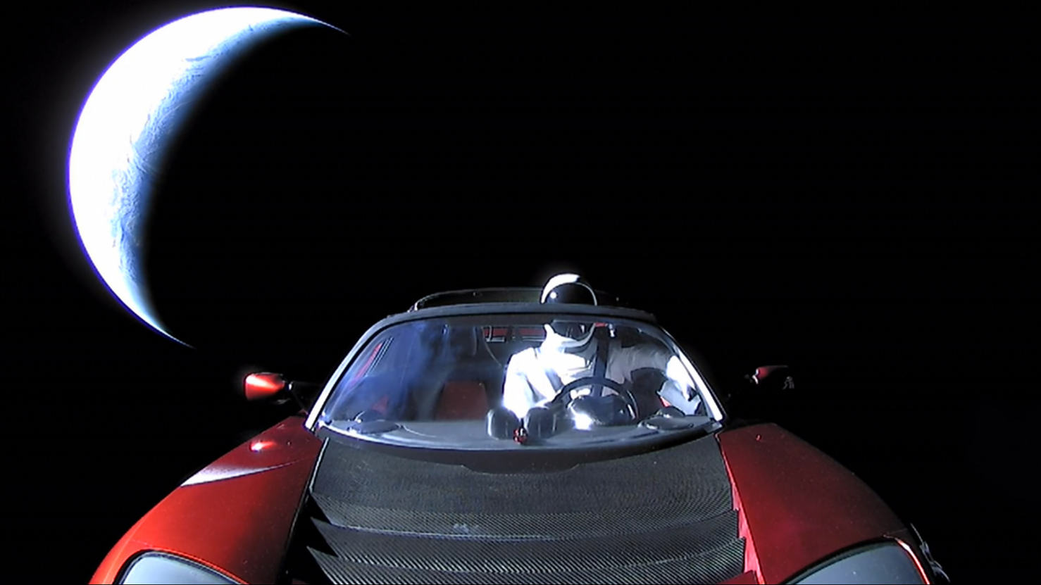 Starman en route vers Mars