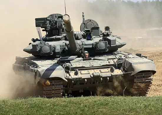 T-90A russe durant une démonstration.