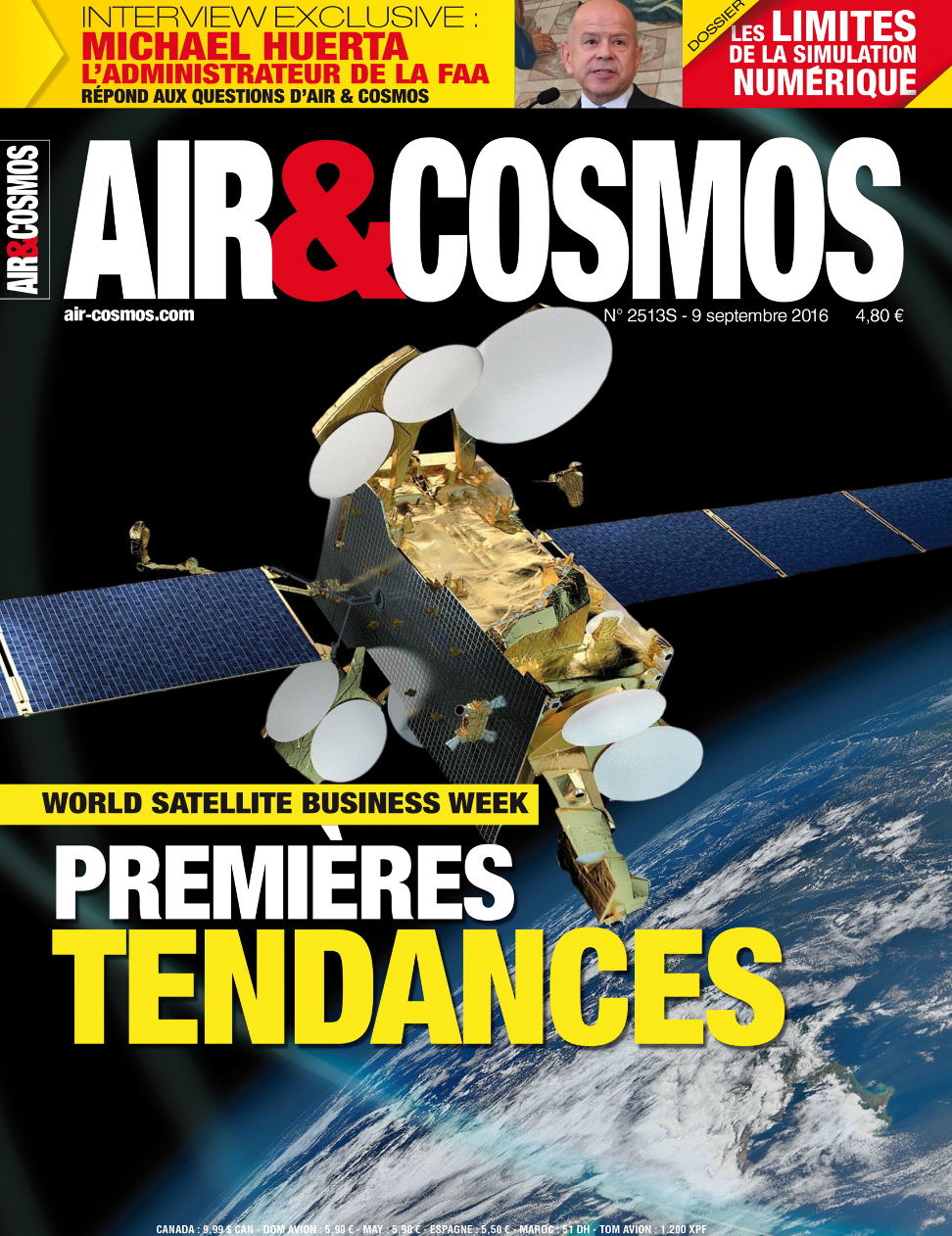 World Satellite Business Week : premières tendances