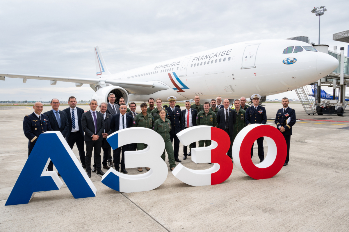 L'armée de l'air reçoit son troisième et dernier Airbus A330-200