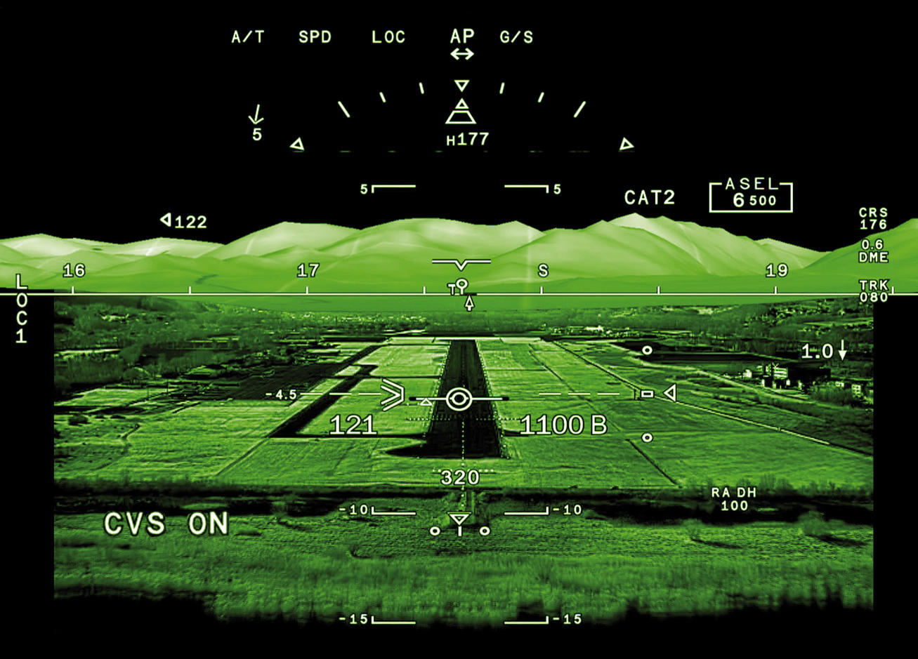 Certification du système de vision combiné Dassault sur les Falcon 2000S/LXS