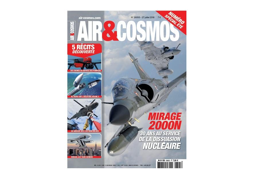 Spécial été d'Air&Cosmos magazine, Mirage 2000N, drones, avion-taxis, Ariane 5